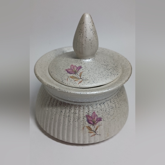 Vintage Berger Ceramic Trinket Bowl with Lid - Picture 2 of 8